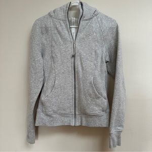 Lululemon Size 6 Grey Hoodie